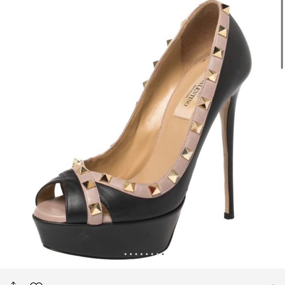 Valentino Rockstud heels size 37 with box